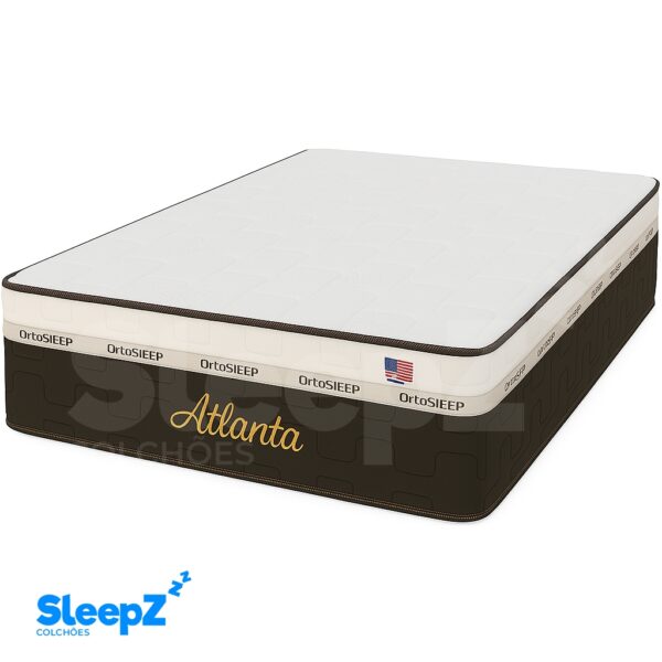 Colchão Casal Atlanta Ortosleep – Semi Ortopédico - 138x188x30cm