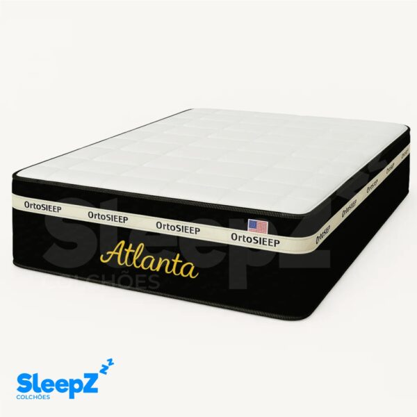 Colchão Casal Atlanta Ortosleep – Semi Ortopédico - 138x188x30cm - Imagem 3