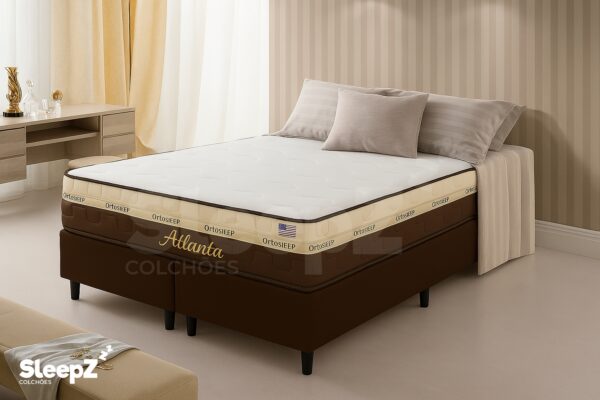 Conjunto Box Queen/King Atlanta Ortosleep - Imagem 4