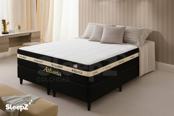 Conjunto Box Queen/King Atlanta Ortosleep - Imagem 2