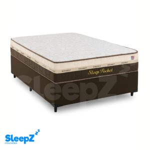Conjunto Box Casal Sleep Pocket Ortosleep – 138x188cm