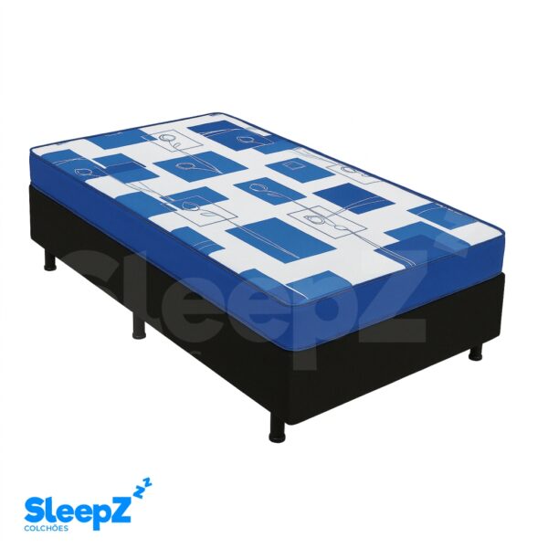 Conjunto Box Solteiro D20 Ômega – 88x188x55cm