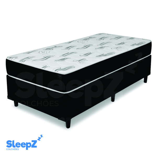 Conjunto Box Solteiro D23 Ômega – 88x188x59cm