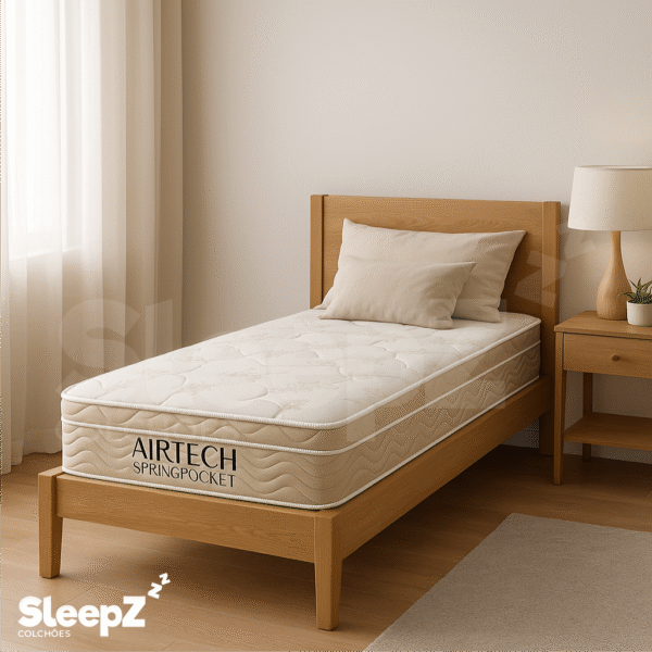 Colchão Solteiro Ortobom Airtech SpringPocket – 88x188x25cm - Imagem 2